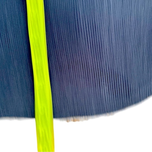 Vtg 90’s Nancy b. NYC blue duster Cardigan silver Buffalo embossed buttons sz XL - Picture 12 of 12